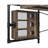 Endang Weathered Oak & Black Finish Writing Desk
