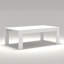 Table de bout rectangulaire moderne en aluminium pour terrasse Altura-114925764