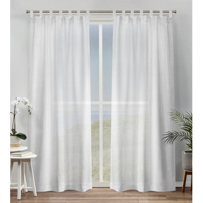 Paire de rideaux transparents Bella