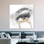«Fashion and Glam Eyes and Golden Rhinestones», impression sur toile-50589541-50589547