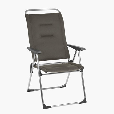 Lafuma Alu Cham Batyline Reclining Chair - Adjustable Seating Position Padded Folding Armchair Sharilynn