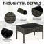 Colour Outdoor All Weather Wicker 4 - Person Seating Group with Cushions-467077071-467260225