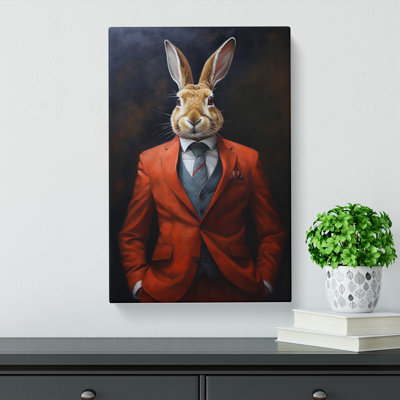 Rabbit In A Suit - Print