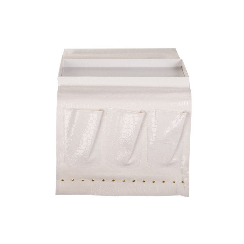 Pu Rmeote Hodler W/tray 35x2x70 Cm, White