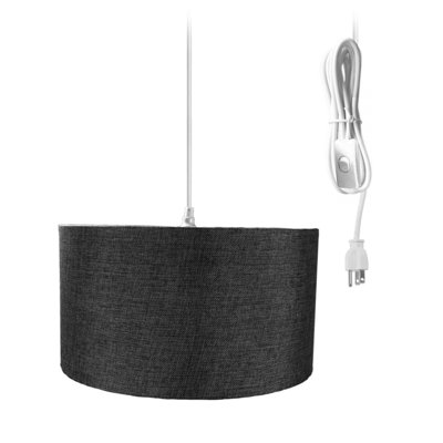 Luminaire tambour à tambour simple 1 lumières