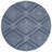 Elginpark Hand Tufted Wool/Cotton Geometric Rug in Ivory/Navy-1250871667