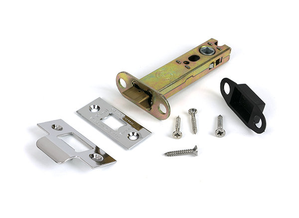 Polished Chrome 4" Heavy Duty Latch, Polished Stainless Steel