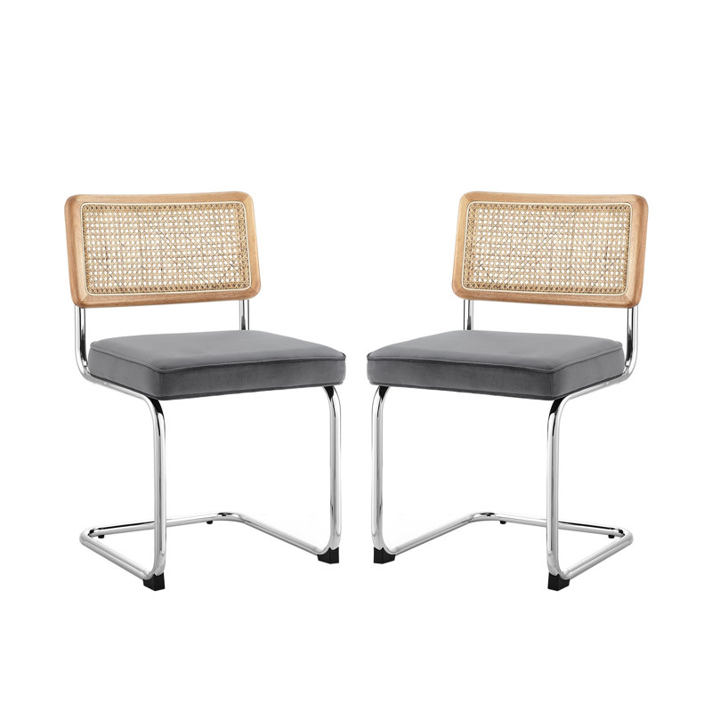 Ensemble de deux chaises d'appoint Gracie Mills Weston