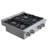Ancona 30" Black Gas 4 Burner Cooktop