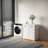 Laundry Cabinet With Removable Bags - Sort And Store Ease Wood 31.5 In. Depth White Easy Organization System 2 Made Of Particle Board 16.04 Width