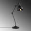 Lampe de table industrielle Adesha, corps en métal cuivré, 10,6 x 21,3 x 21,7 pouces | Douille E14, 40 W maximum, bouton marche / arrêt sur le câble | Décoration intérieure élégante, parfaite pour le salon et le bureau | IP 6, plaque de base en m?-601448952
