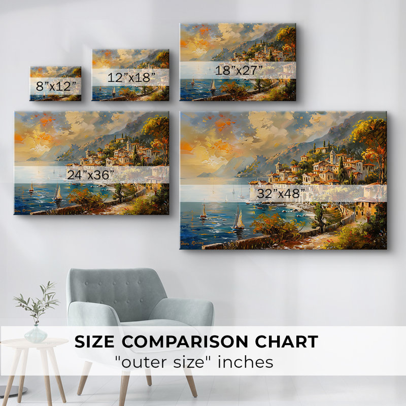 Landscape Series-CLxxv -Galery Wraraped Cavas, 12 x 18