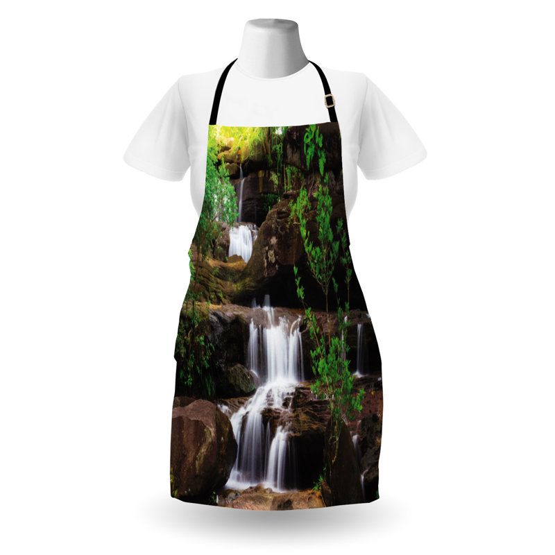 No Pattern Bib Apron