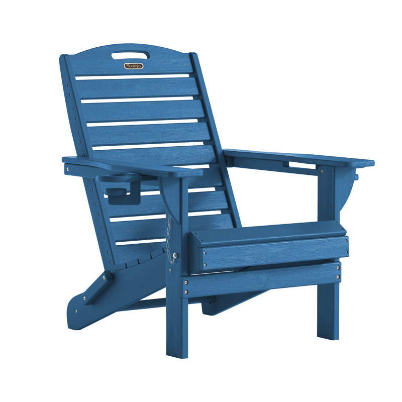 Adirondack Chairs POLYDUN Adirondack Chair With Cup Holder