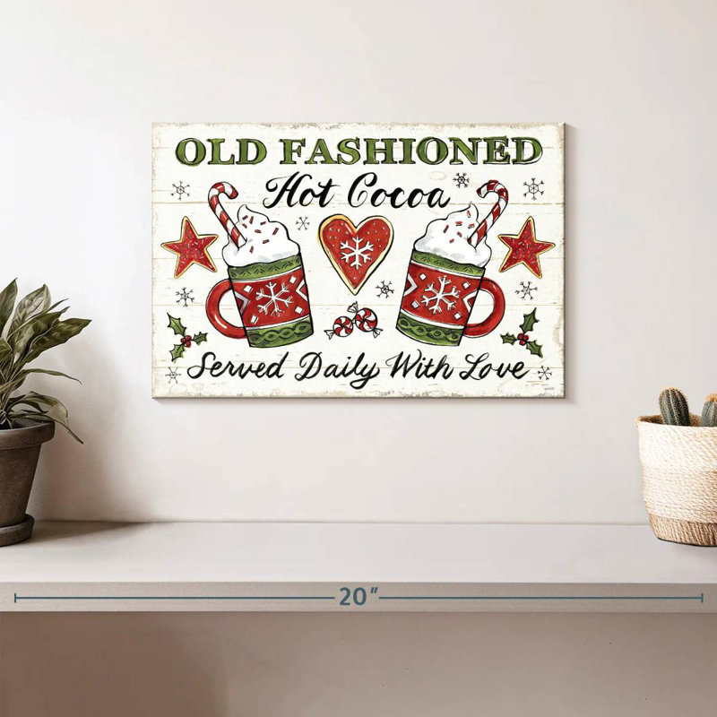 Plaque murale Kema Christmas Treats I, H 8 po x l 12 po