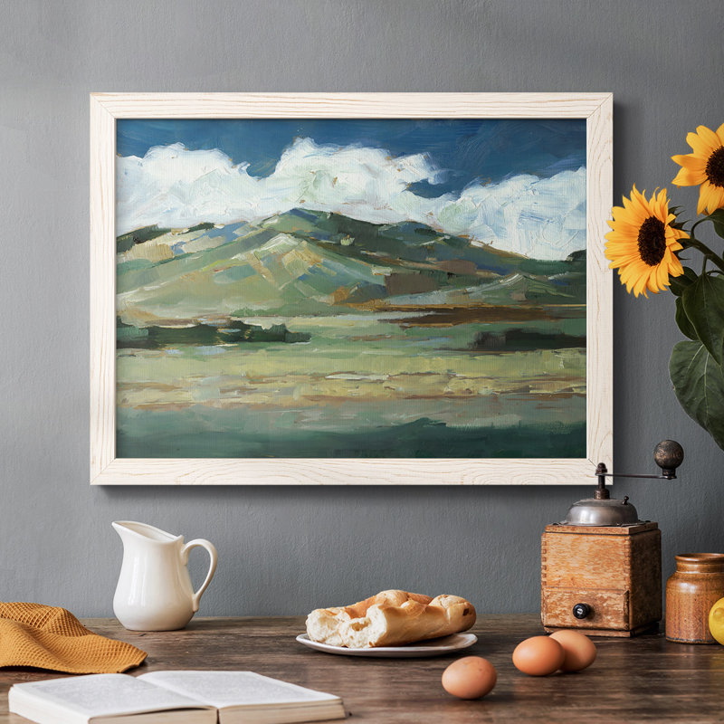 Western Sky II, H 28 po x l 42 po x P 1,5 po, Blanc