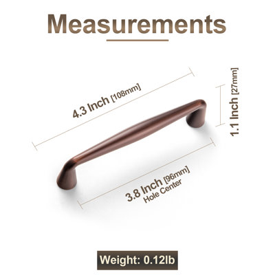 Center Bar Cabinet Pull Multipack