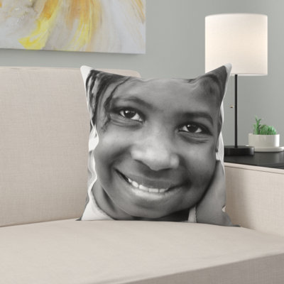 Microsuede Throw Pillow