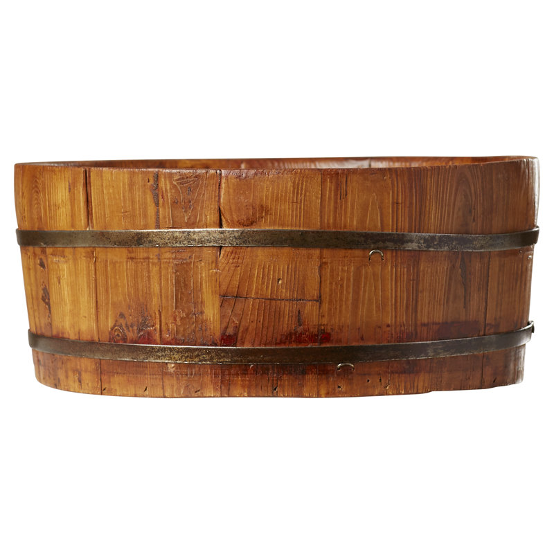 Seau de bois, Naturel