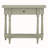 Narrow Console Table with Curved Corner-326888005