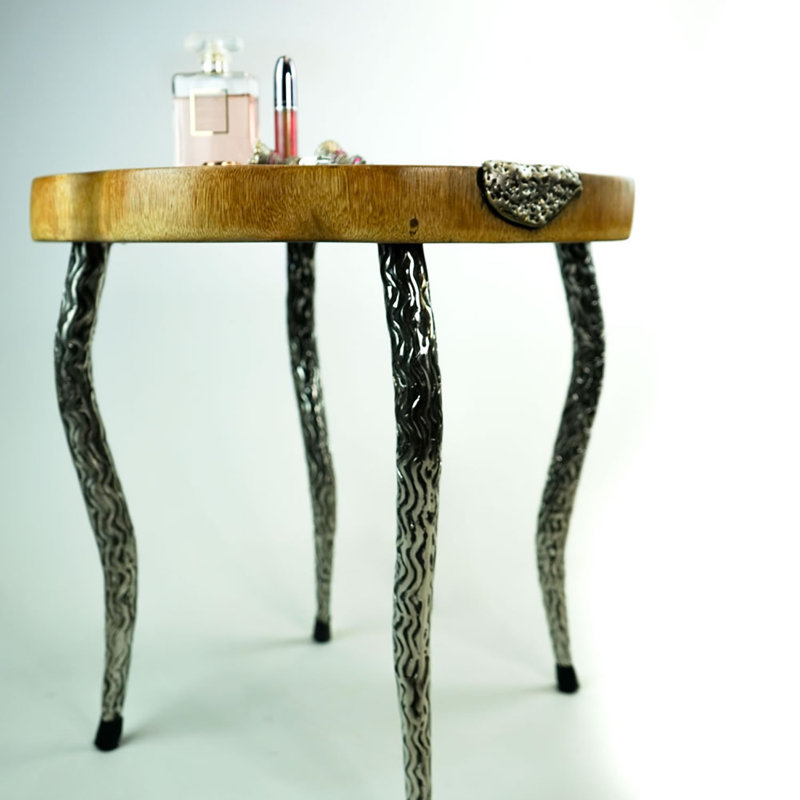Danley Solid Wood End Table
