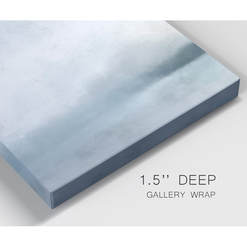 « Quiet Fog I »-reproduction sur toile tendue, H 40 po x l 40 po x P 1 po
