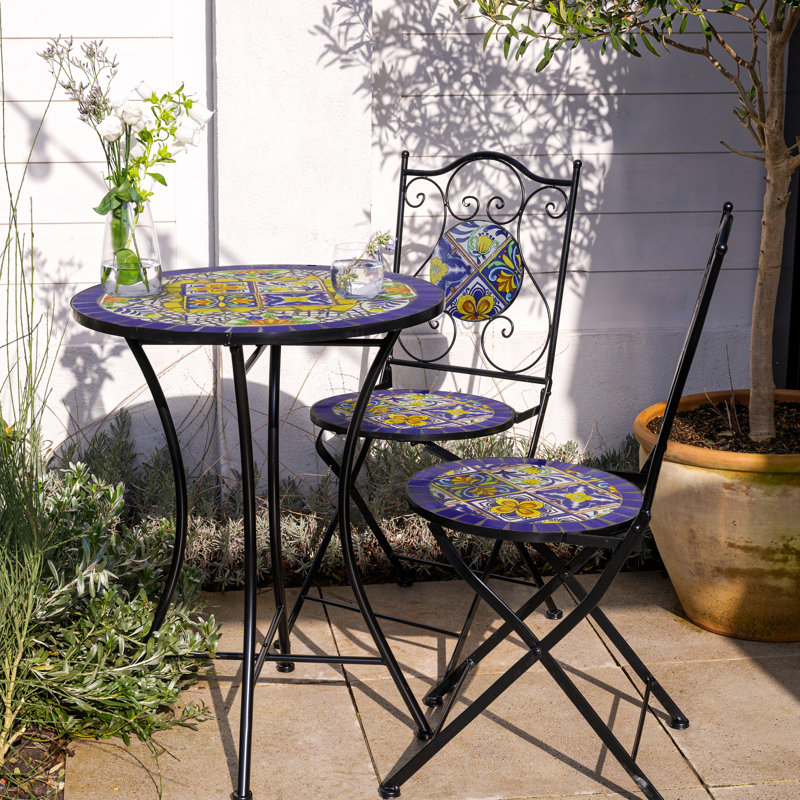 Andrejka Patio Dining Set with Round Table
