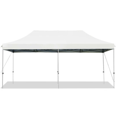 120'' W x 240'' D Steel Pop-Up Canopy