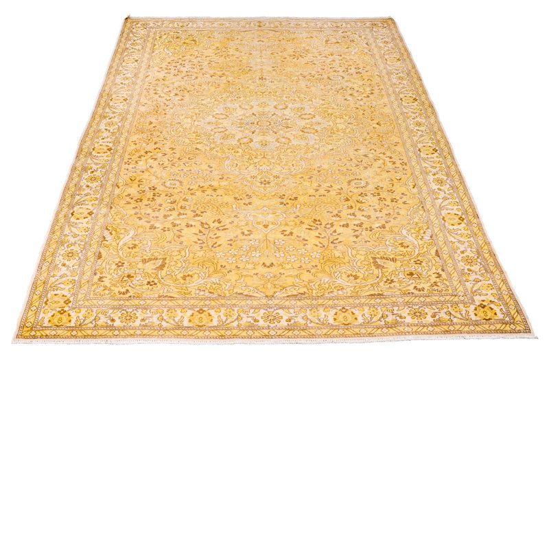 Tapis tribal turc anatolien rétro fait à la main 6 x 10