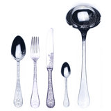 Casablanca 49 - Piece Stainless Steel Flatware Set - Service for 12
