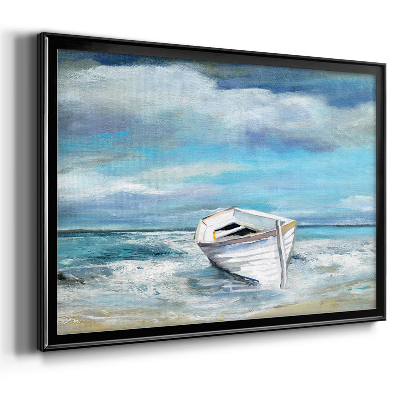 " Classic Coast ", 30" H x 44" W x 1.5" D, Black