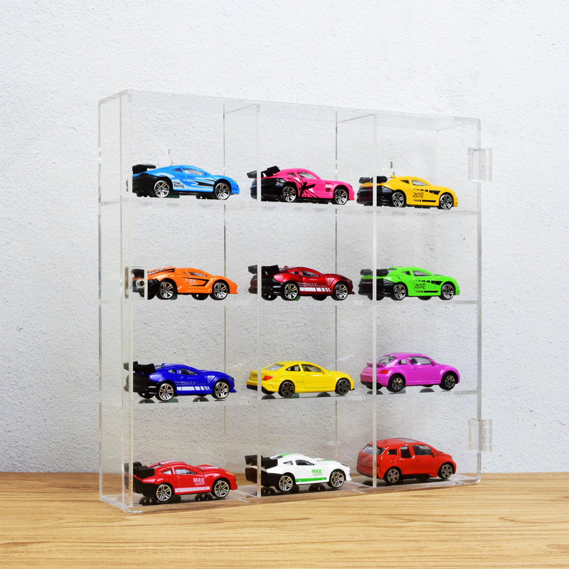 10'' H x 10.5'' W Plastic Display Cases