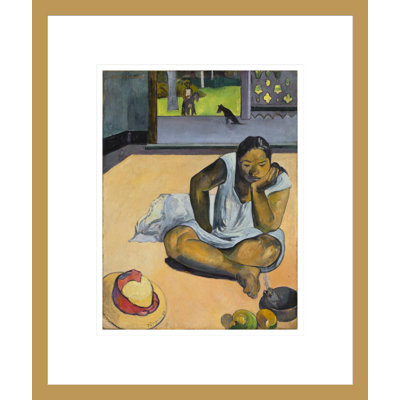 «Te Faaturuma» par Paul Gauguin - Estampe numérique encadrée