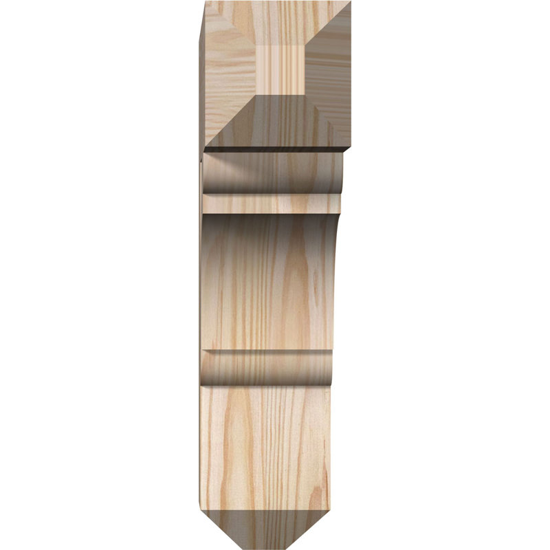 Support pour artisan olympique, Douglas (lisse), H 14 po x l 3,5 po x P 14 po