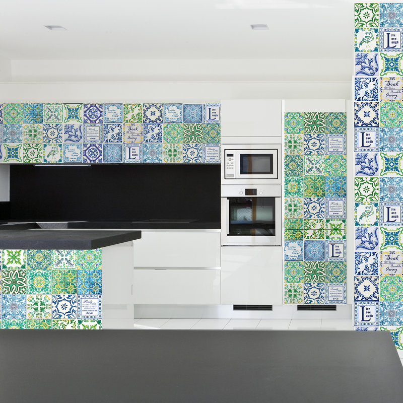 Abstract Tile Decal