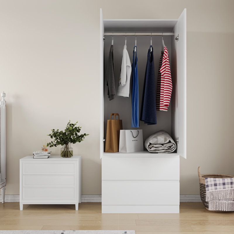 Chayton Wardrobe Armoire With Drawers