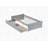 Twin Size Bed with 2 Drawers-1543296176
