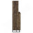 Wine Cabinet Rustic Oak 2-Doors