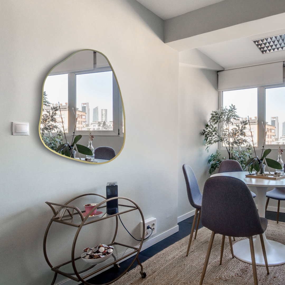 Irregular Accent Mirror Ebern Designs 