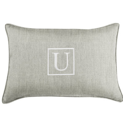 Housse et insert de coussin d'extérieur rectangulaire Kerrell