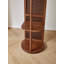 Miroir pivotant pleine longueur 70 po avec support et portemanteau - Miroir de plancher en bois massif avec crochets