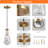 Modern LED E12 Bulb Raindrop Pendant Lights-155284140