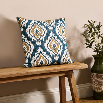 Suri Geo Cushion Geometric Square Cushion