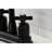 Kingston Brass Millennium Two-Handle 2-Hole Deck Mount Bar Faucet-51382793