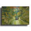 «Stairway At Auvers» par Vincent Van Gogh, art mural en métal doré, 36 po x 24 po-1165540150
