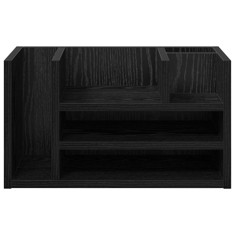 Manufactured Wood Desk Organiser, Old Wood