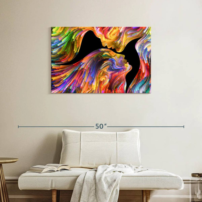 Avery Abstract Affection, H 24 po x l 36 po