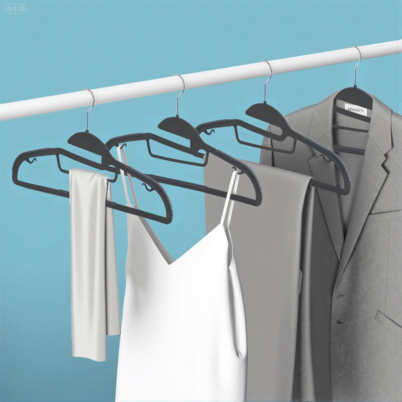 Plastic Standard Hanger, 31, Black