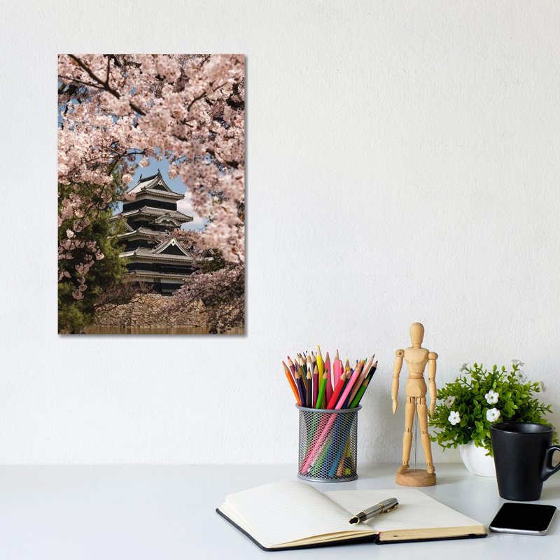 Matsumoto Castle XIII by Daisuke Uematsu - Print on Canvas, Wrapped Canvas, 30.48cm H x 20.32cm W x 1.91cm D
