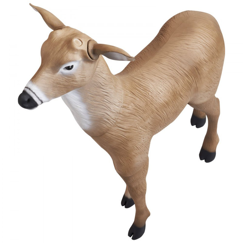 Ensemble de 1 leurre de biche pour la chasse pliable et réaliste pour l'extérieur